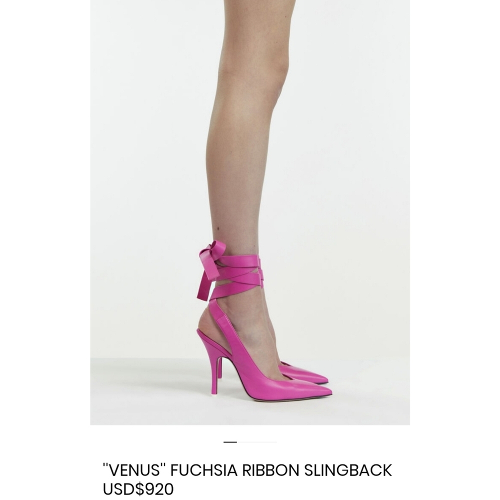 The Attico Venus slingback pump